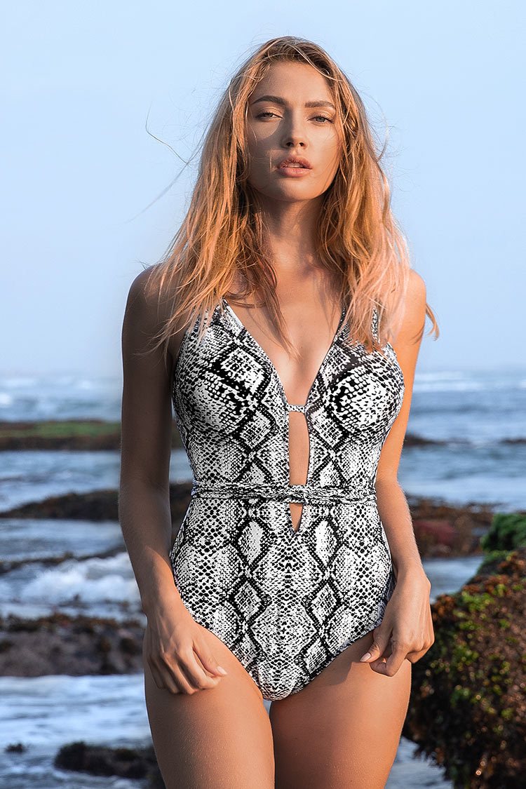 Comment Taille Maillot Une Pièce - Col V Bretelles Réglables Nœud CUPSHE Femme Comment Taille Maillot Une Pièce - Col V Bretelles Réglables Nœud CUPSHE Femme