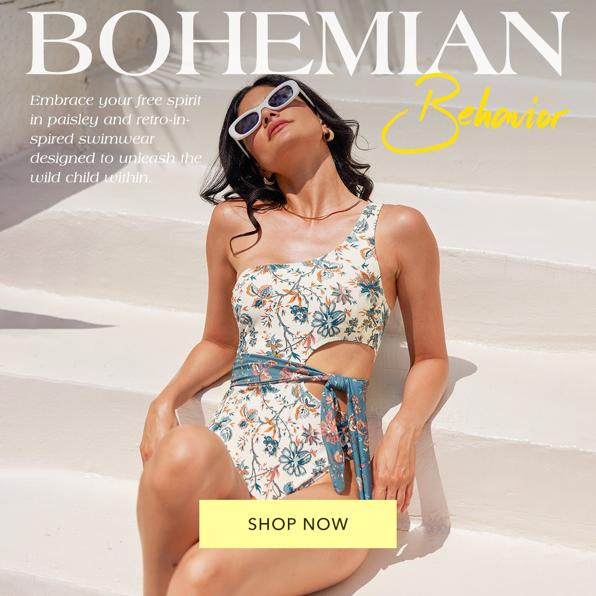 Cupshe Canada Women Swimwear & Beachwear Live Life On The Beach