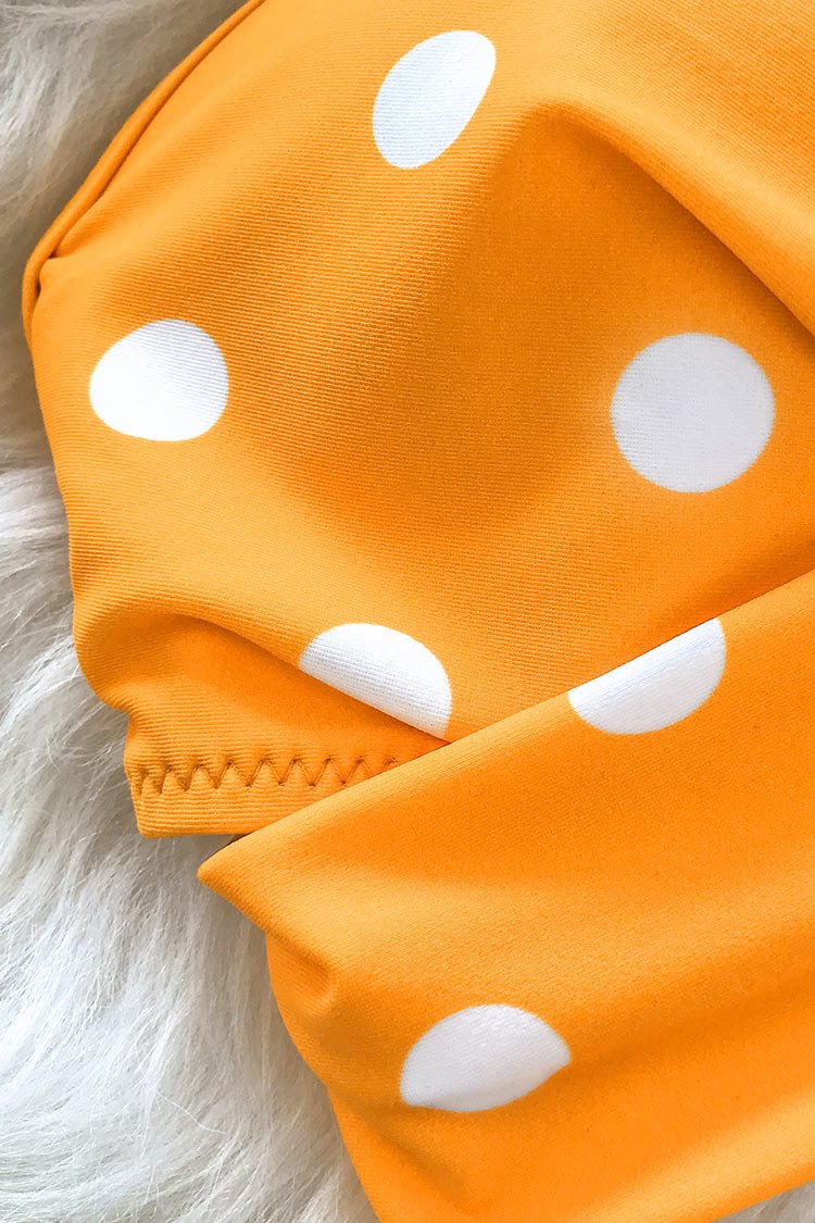 Sunny Girl Polka Dot High Waisted Bikini