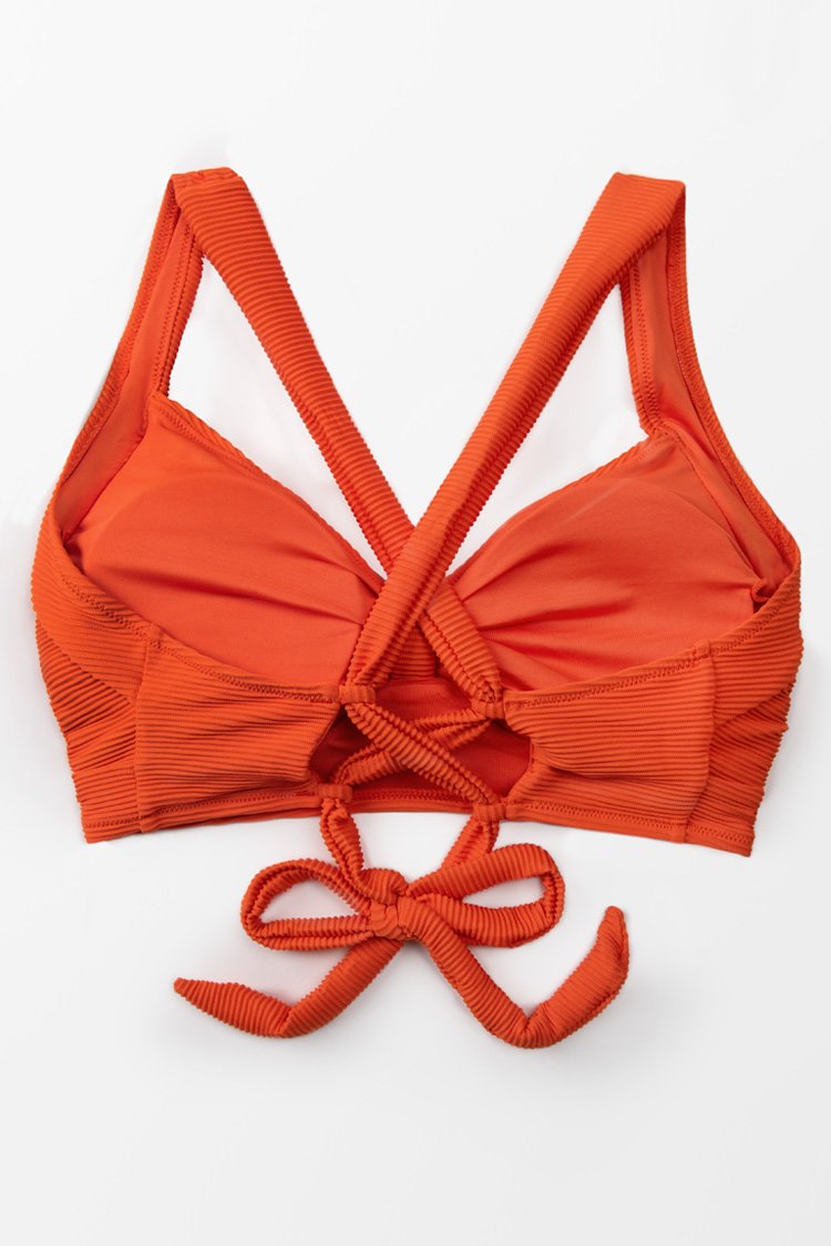 classic snakes crisscross bra-style bikini top Images... CUPSHE Women's Plus Size Push Up Bikini Top with Crisscross Back ...