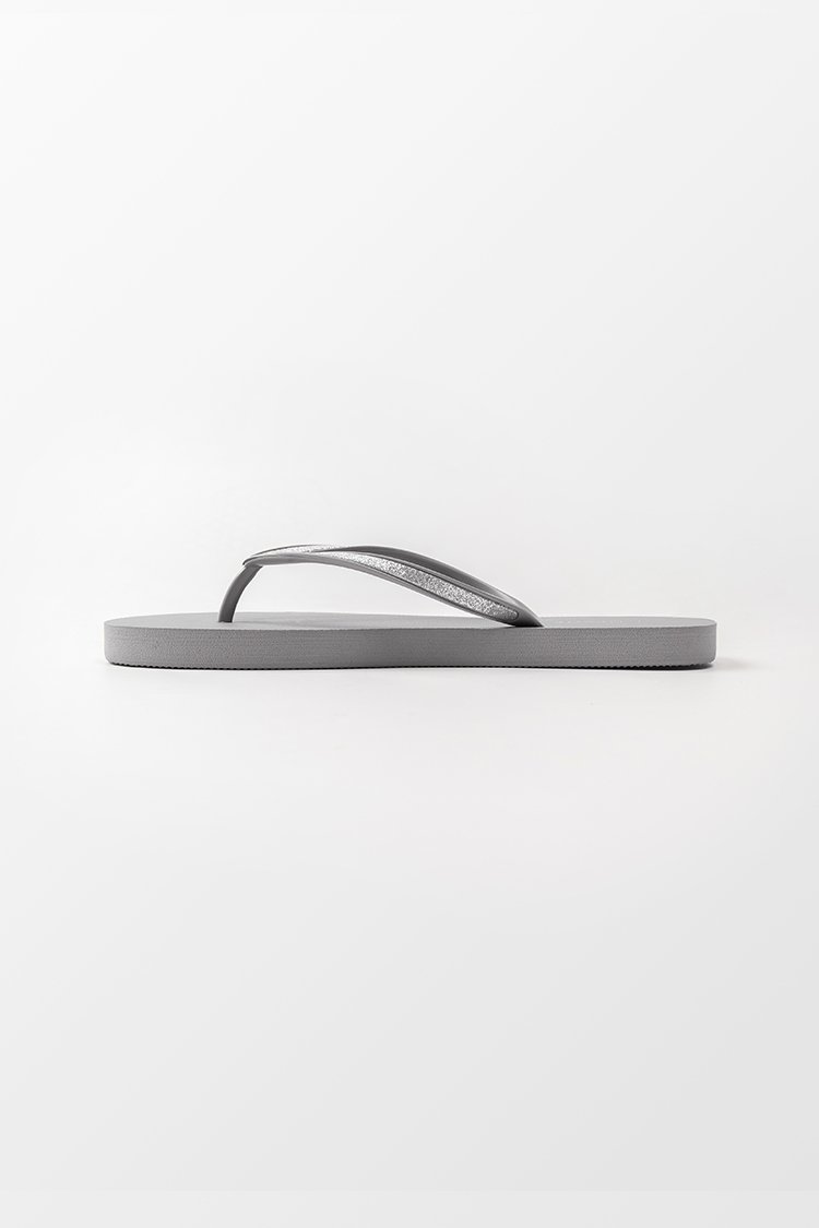 Slate Grey Flip Flops
