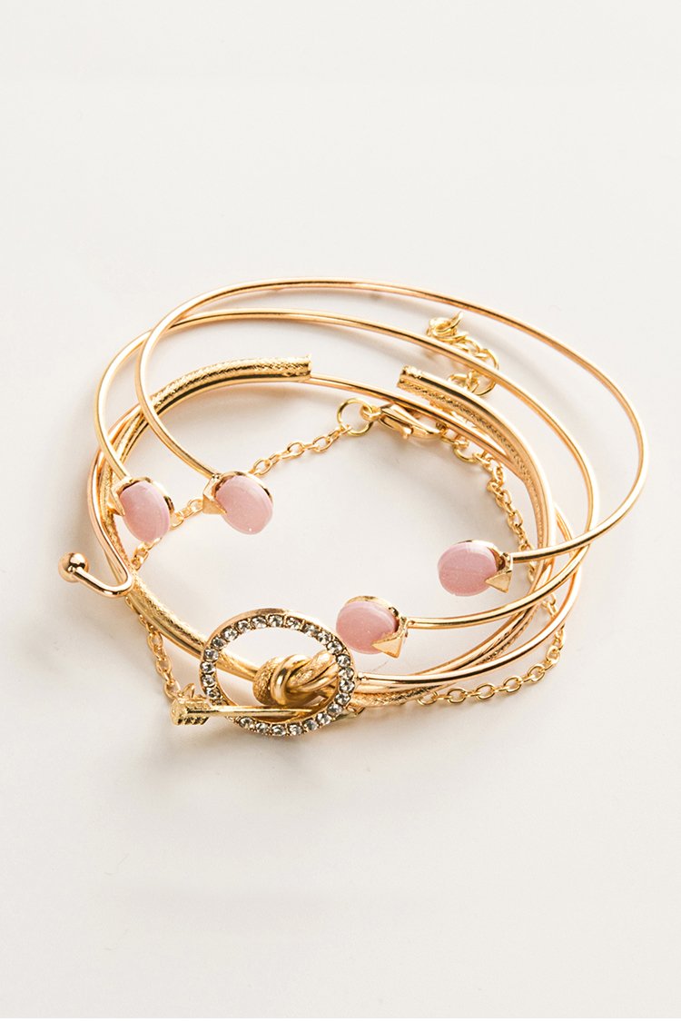 Gold Stack Bracelets