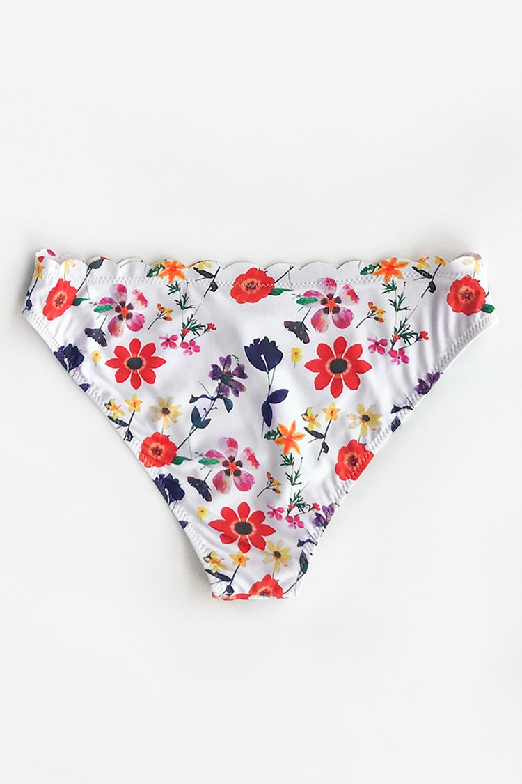 Sunny Girl Print Bikini Bottom
