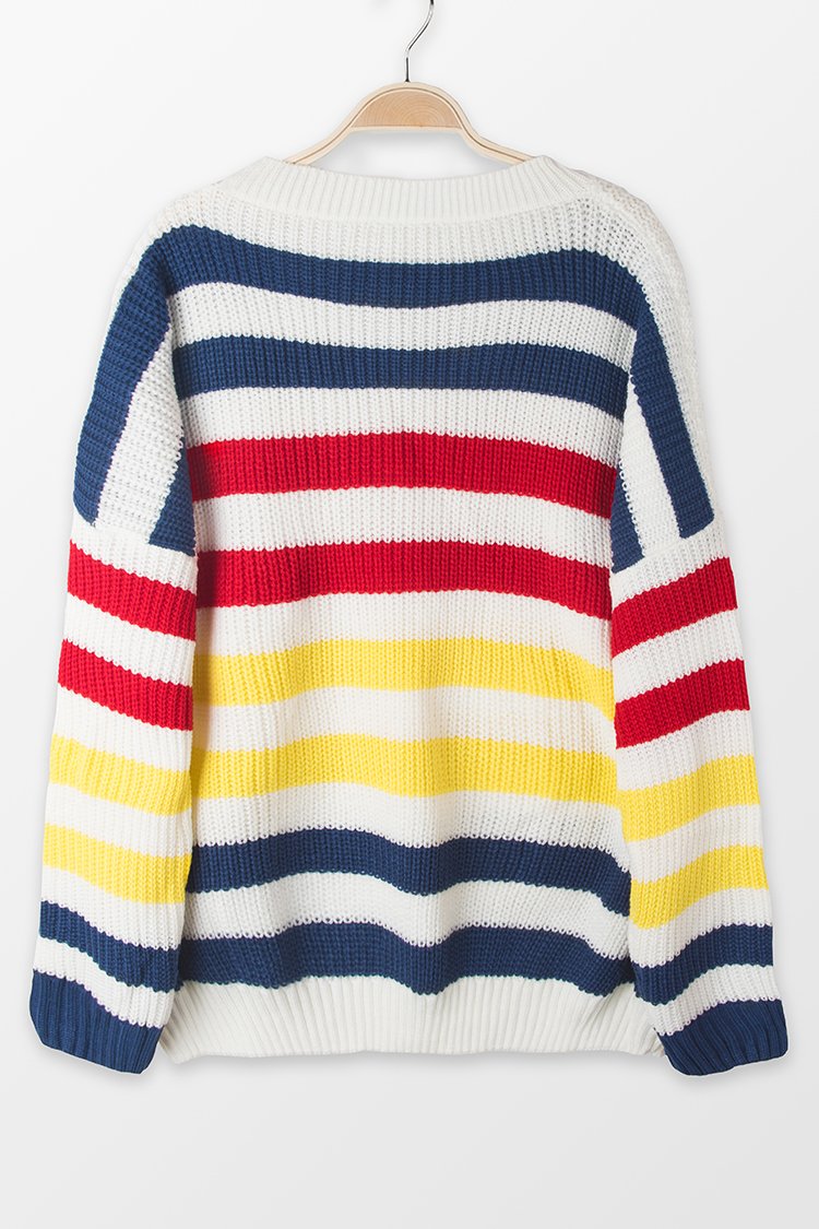 Primary Stripe Sweater