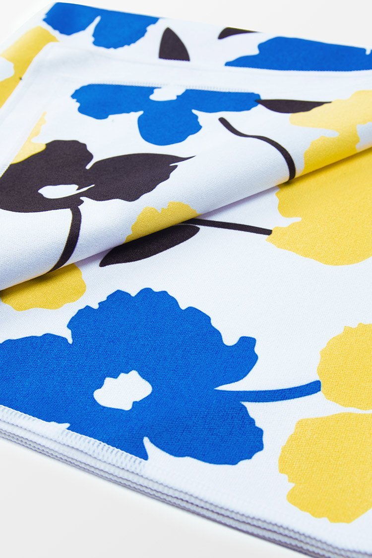 Poppy Floral Beach Blanket