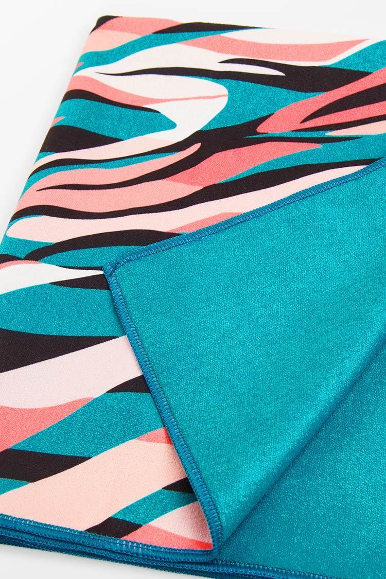 Ripple Zebra Striped Beach Blanket