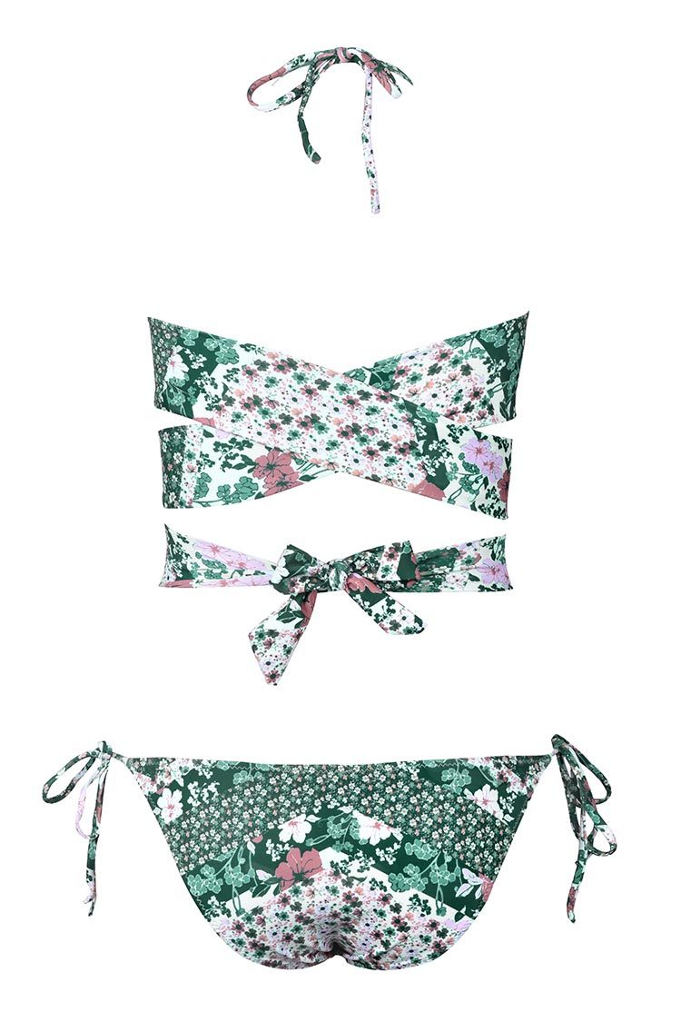 Spring March Print Bikini Set