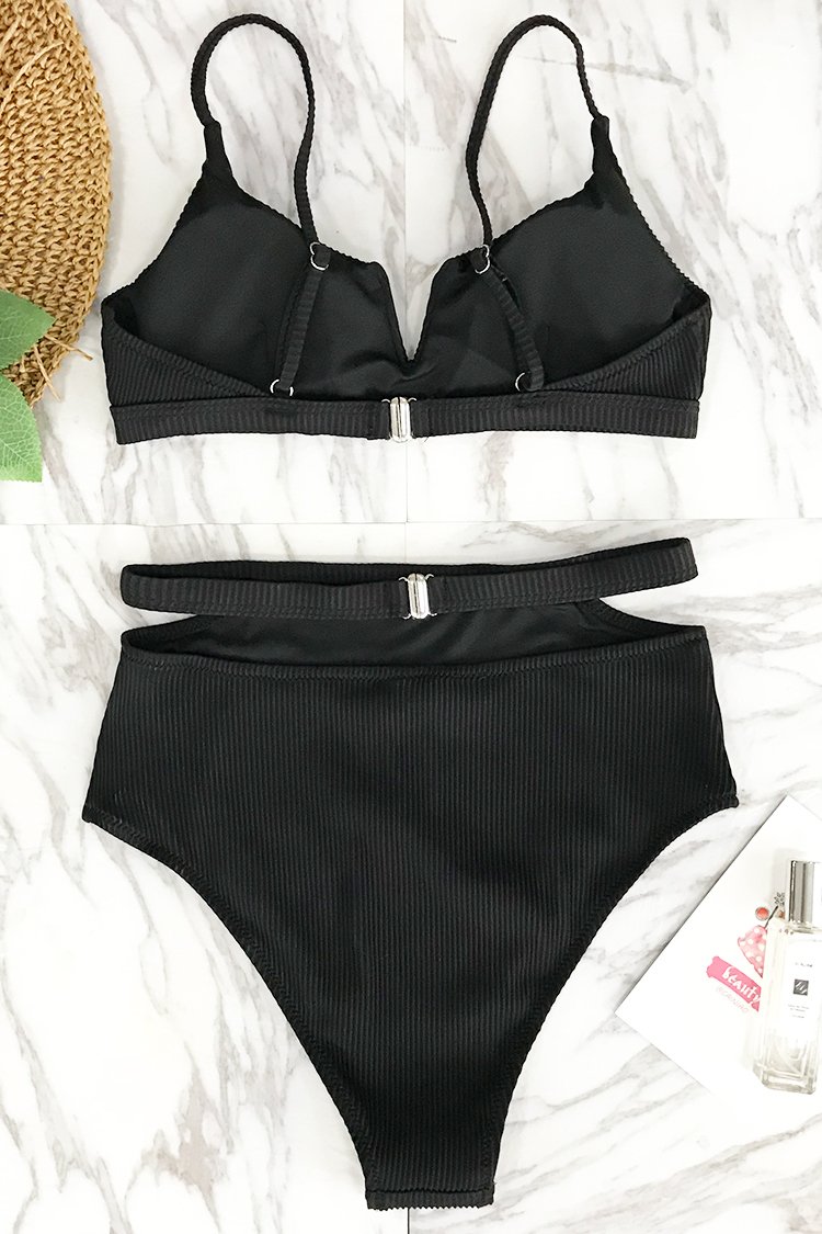 Bright Star High-waisted Bikini Set