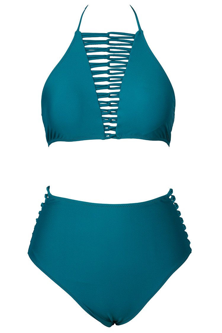 Under The Ocean Halter Bikini Set
