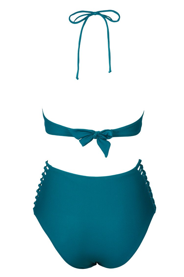 Under The Ocean Halter Bikini Set