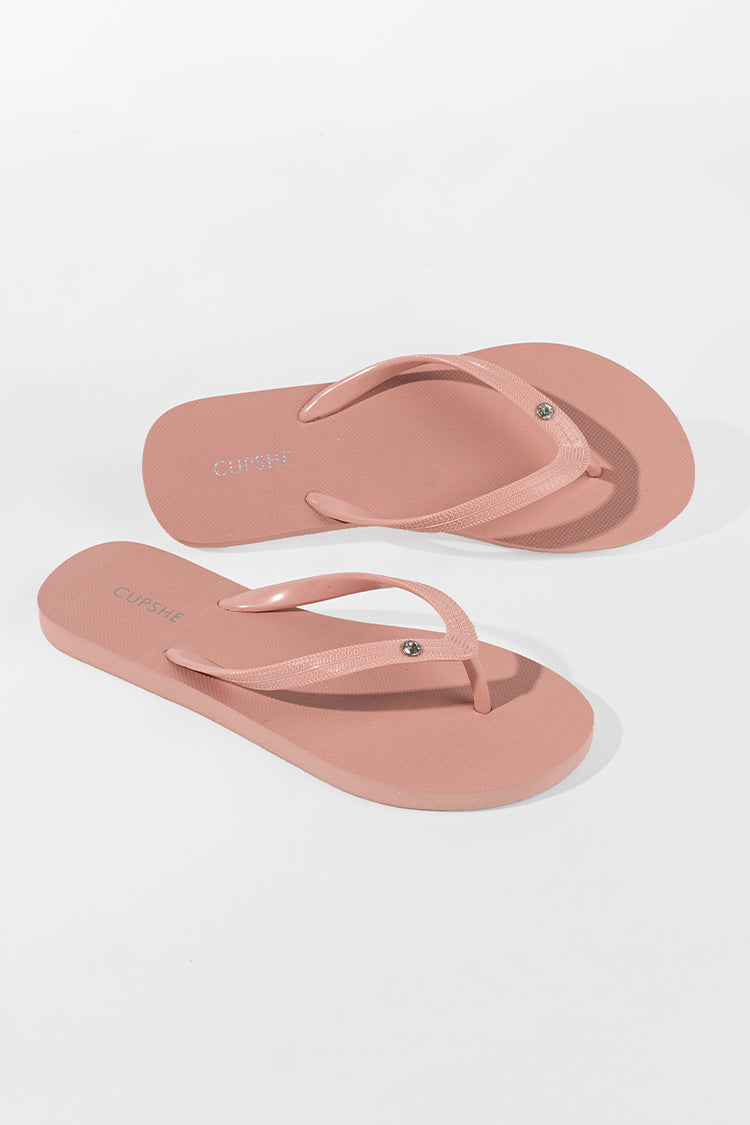 Sand Bar Rhinestone Flip Flops