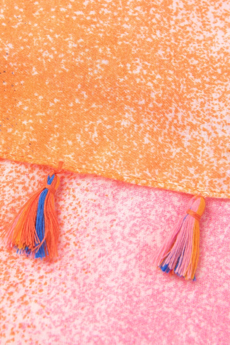 Laguna Beach Ombre Print Tie Waist Sarong