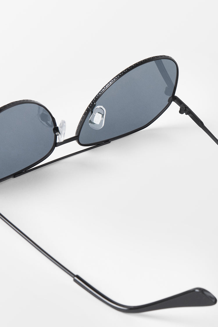 Jaz Aviator Metal Modern Sunglasses