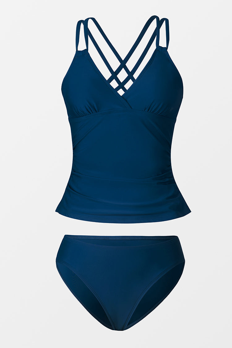 The Wizard Of Oz Blue V Neck Tankini And Hipster Set