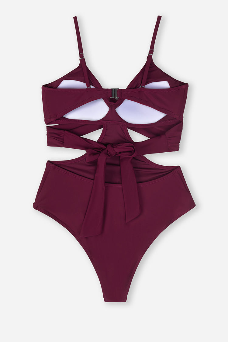 Cut Out One Piece Swimsuit Cupshe AU