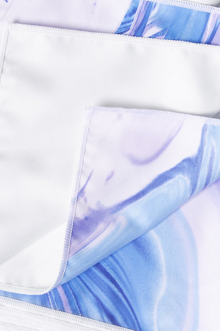 Art Love Tie Dye Beach Blanket