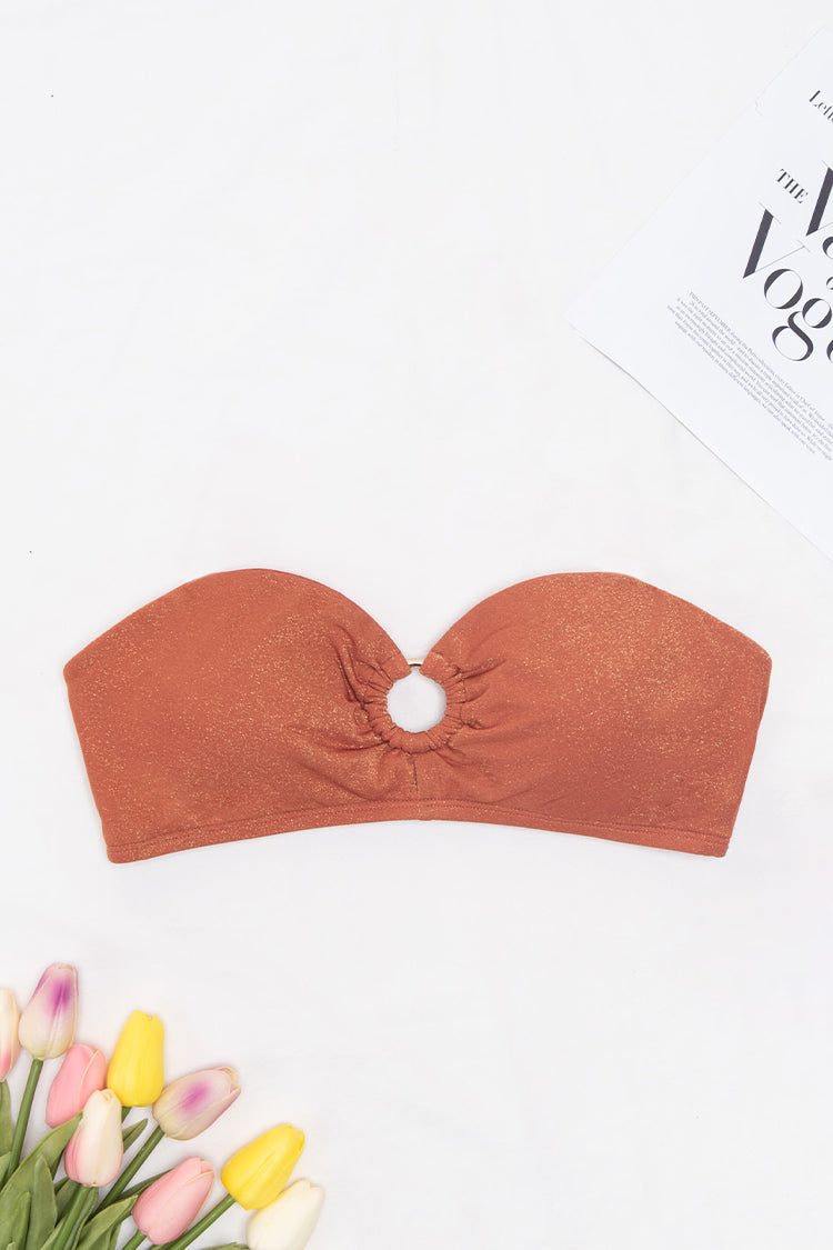 O-ring Halter Bikini Top