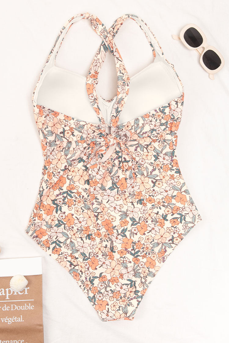 Elodie Floral Plus Size One Piece Swimsuit