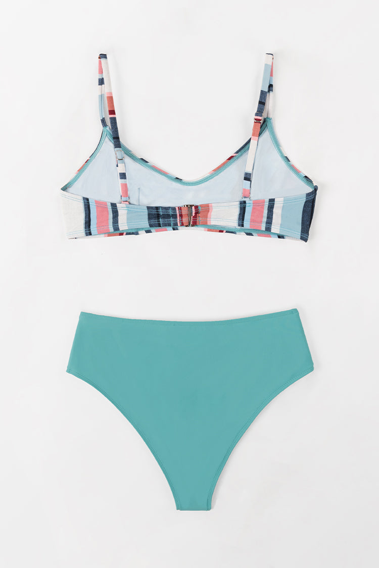 Cupshe Basics Bralette Bikini Set