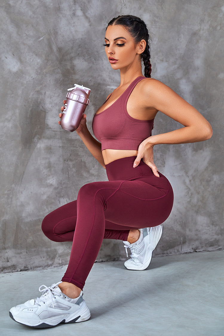 Finn Red Slim Fit Leggings