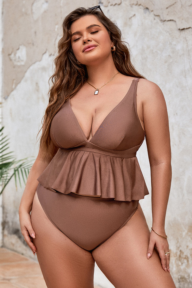 Tankini grande taille et taille hauteCupshe France