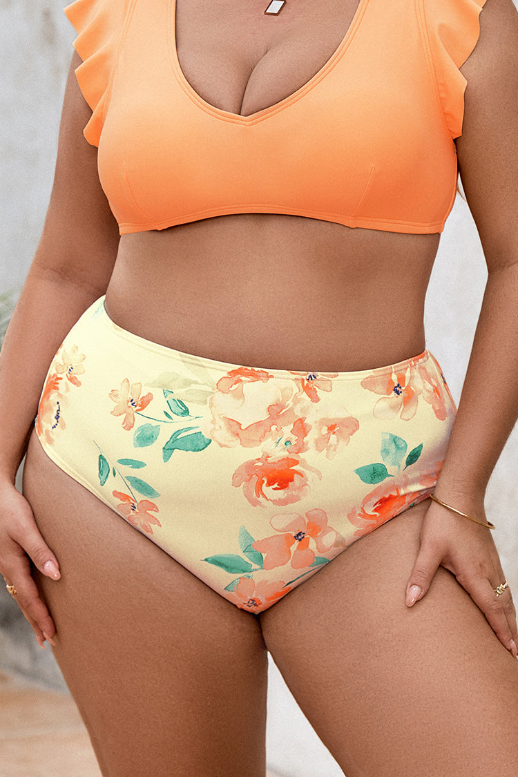 Braga bikini de cintura alta Talla grande