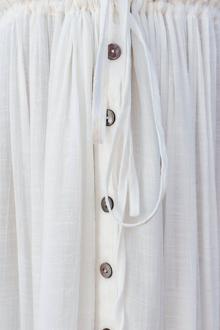 Sawyer Backless Frill A-Shape Cover Up