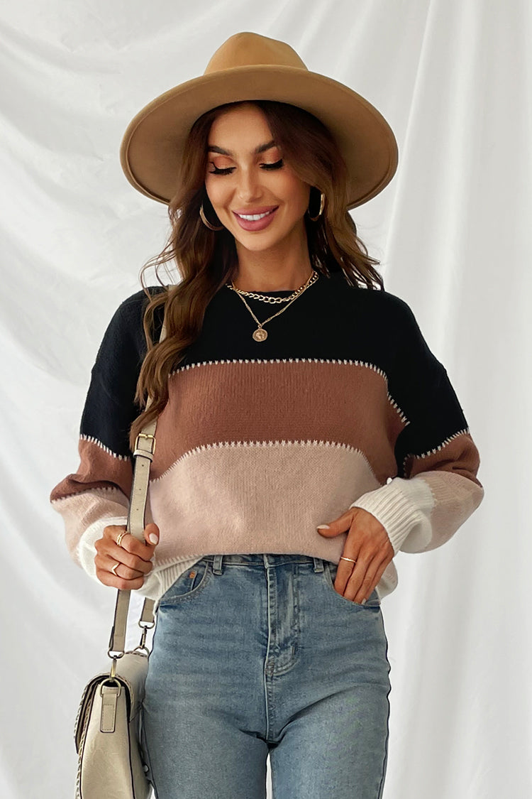 Sunrise Memory Striped Colorblock Jumper