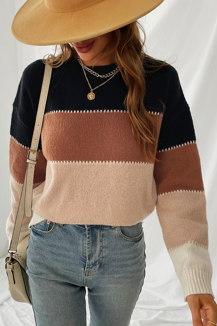 Sunrise Memory Striped Colorblock Jumper