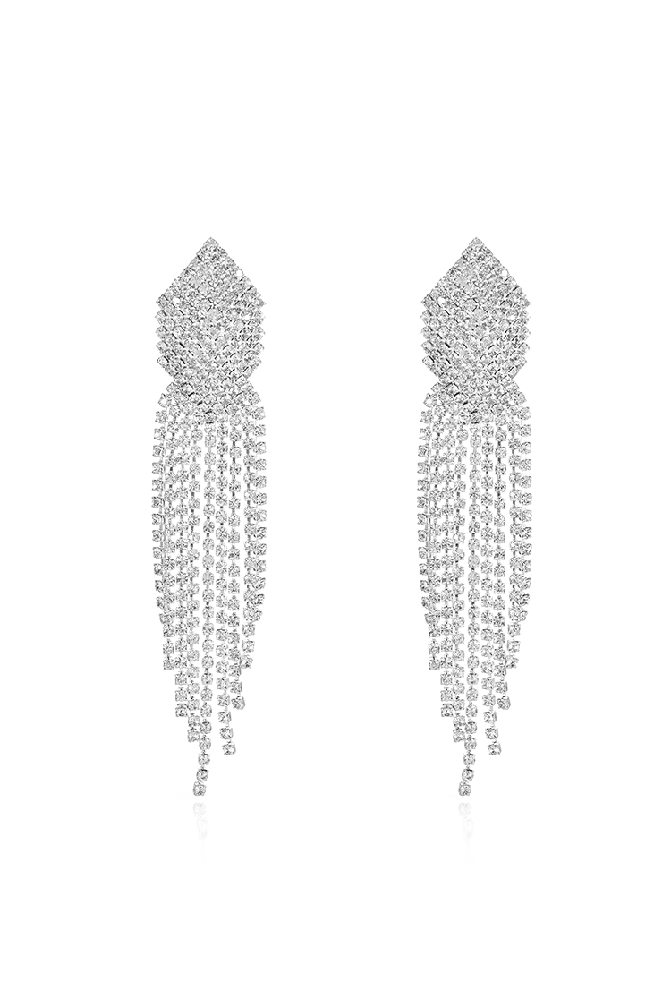Let's Party Rhinestone Chandelier Earrings