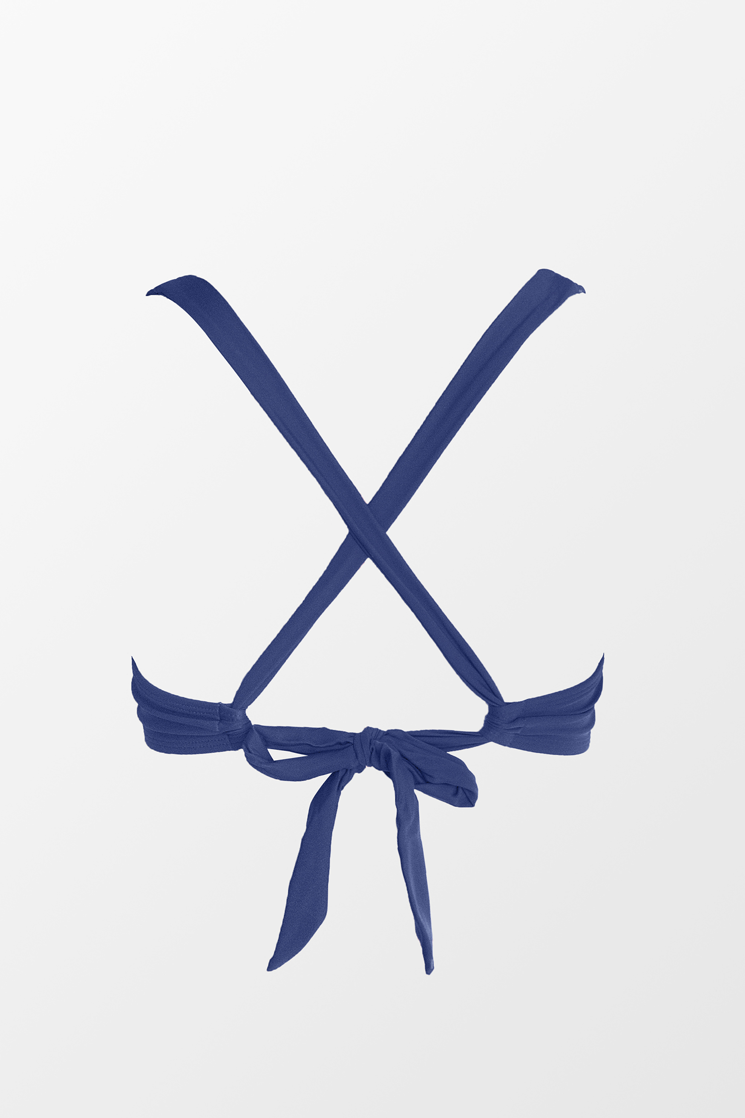 Top de bikini triangular alto con parte delantera retorcida de Boho Rhapsody