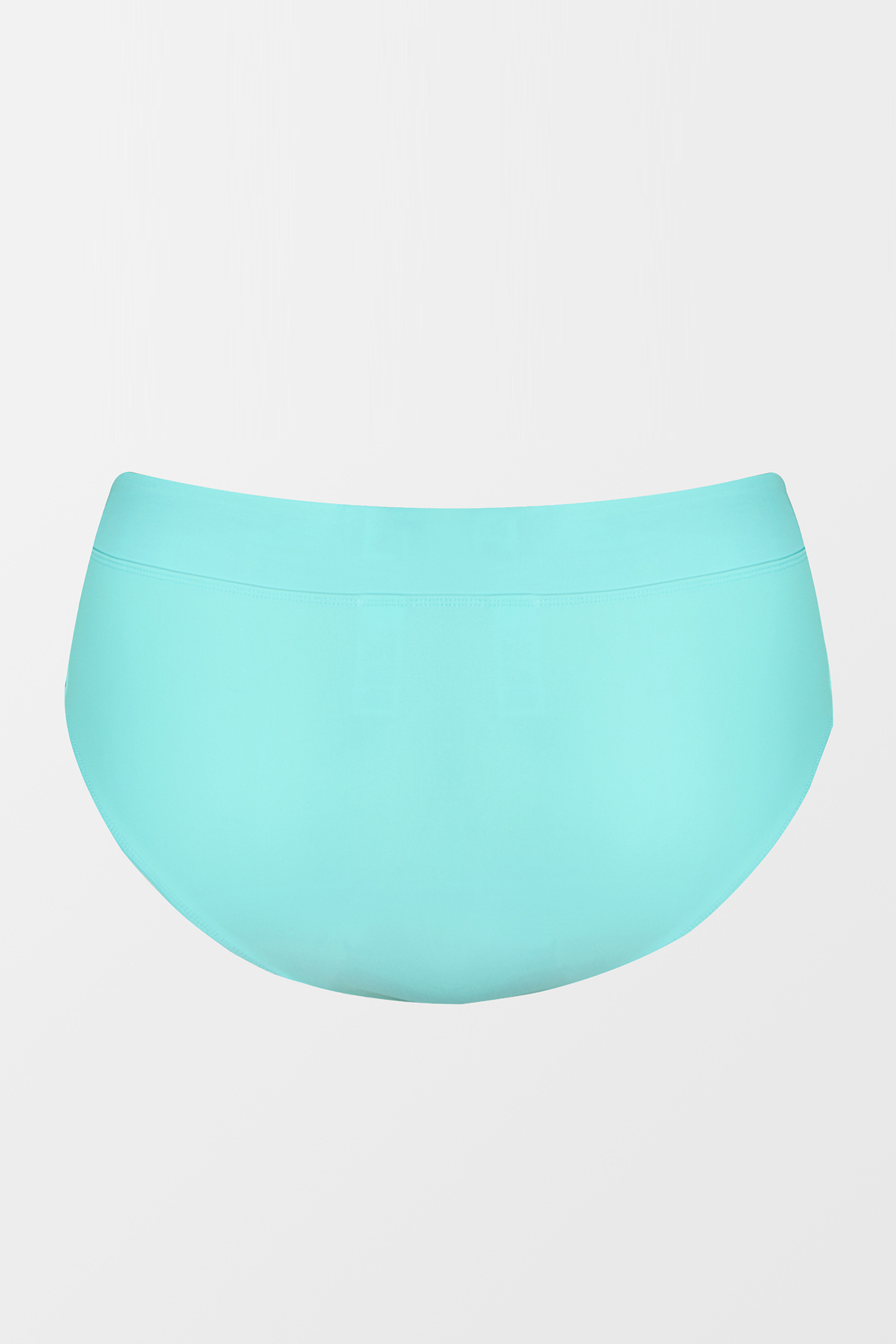 Dół od bikini Plus Size Aqua Splash z wysokim stanem-Cupshe