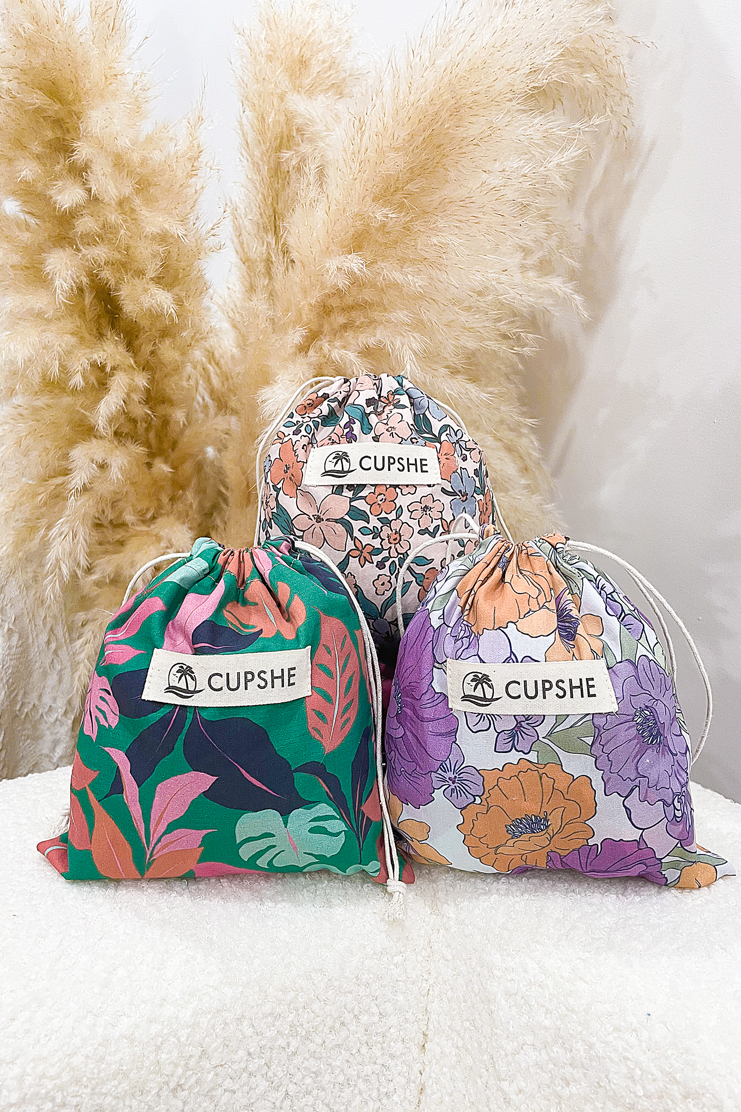 Carry Me Away Drawstring Bucket Bag