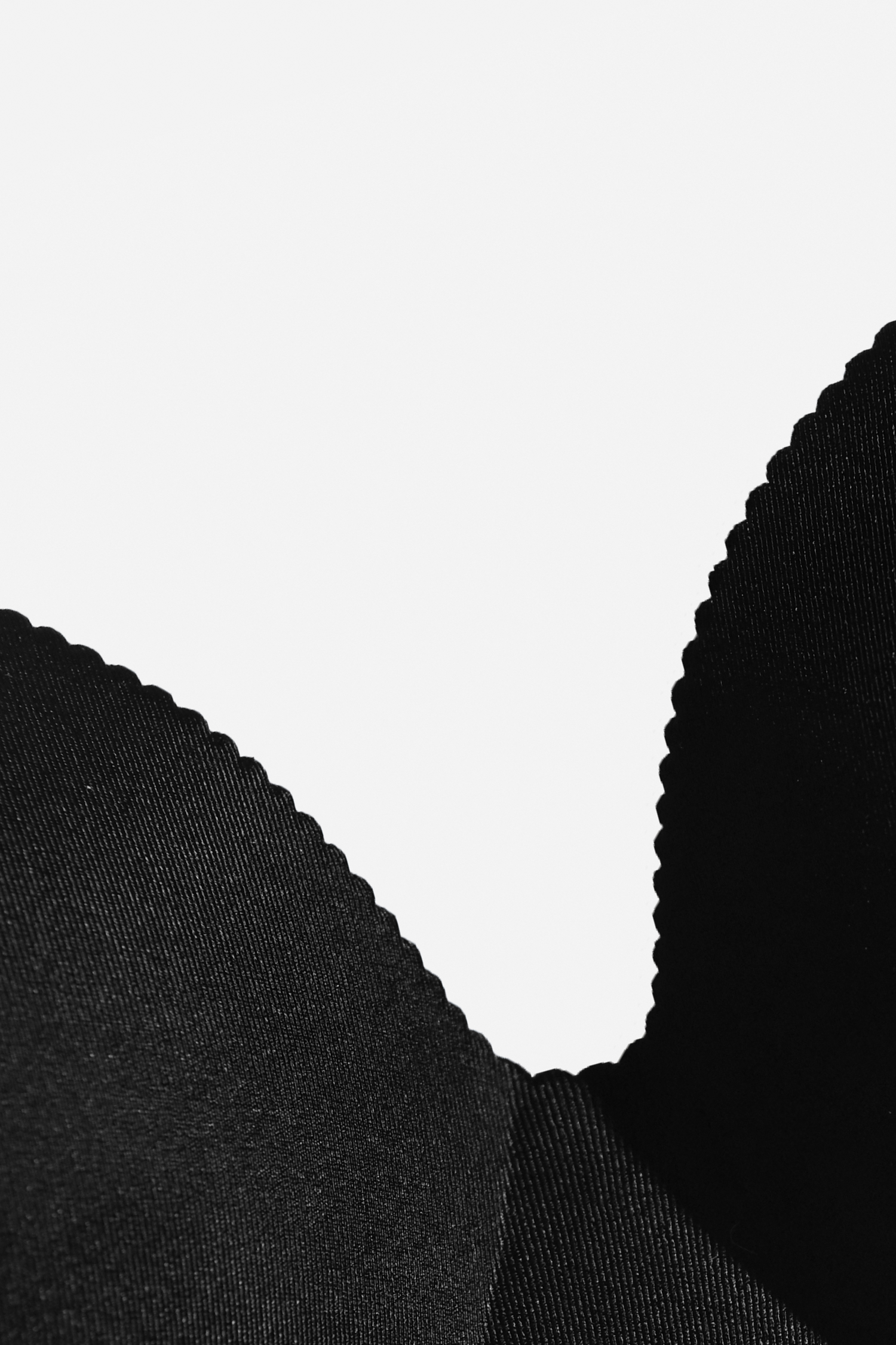 Onyx Scalloped Strapless PushUp Bra