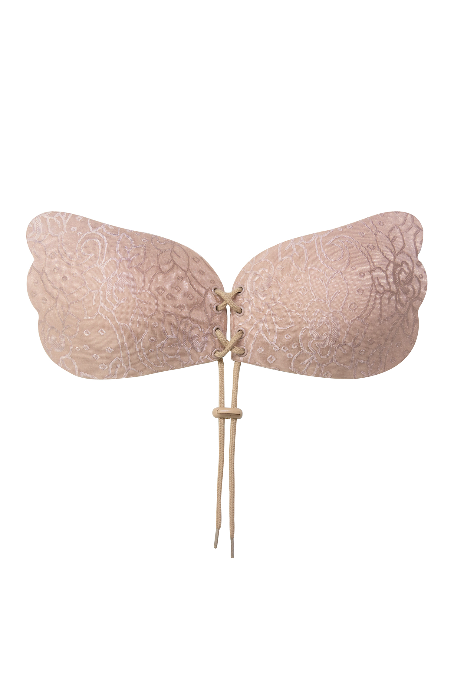 Floral LaceUp Adhesive Bra Cupshe AU