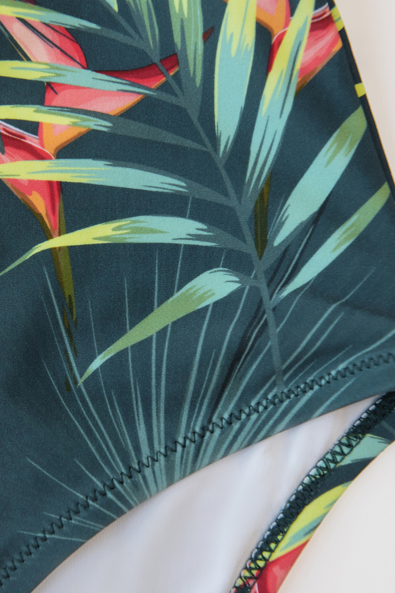 Floral Print Smocked Ruffled Top & High-Rise Bottoms Set