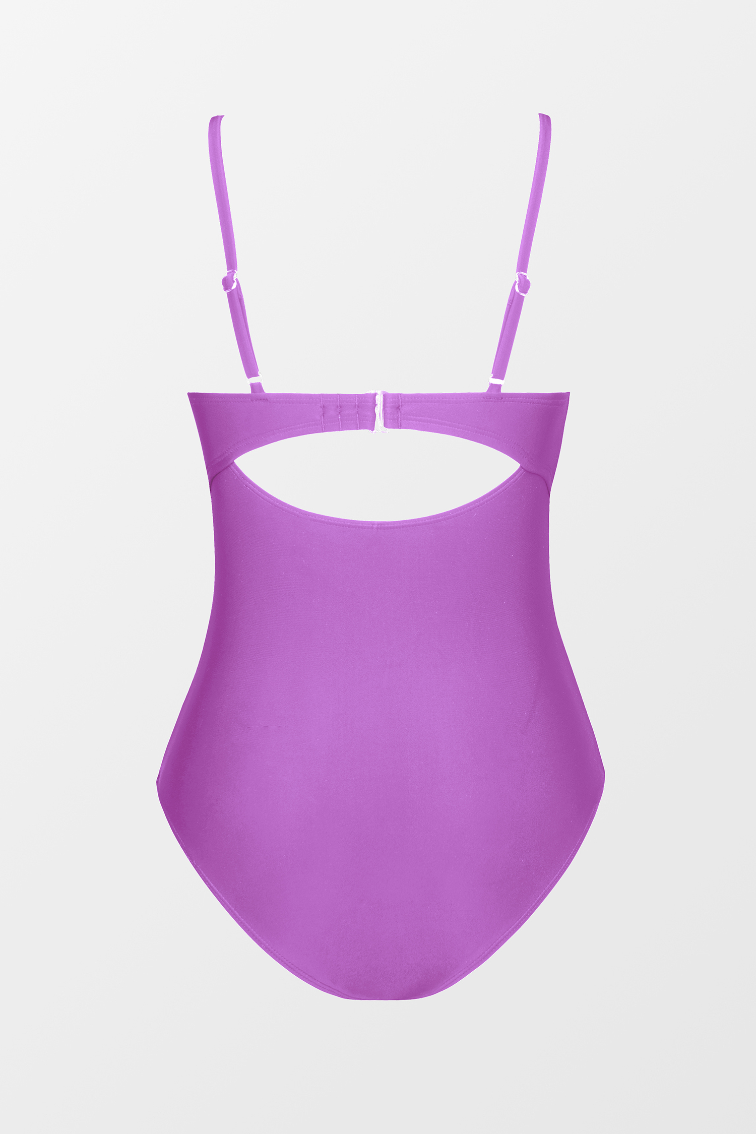 Twisted Cutout Ruched One Piece Swimsuit