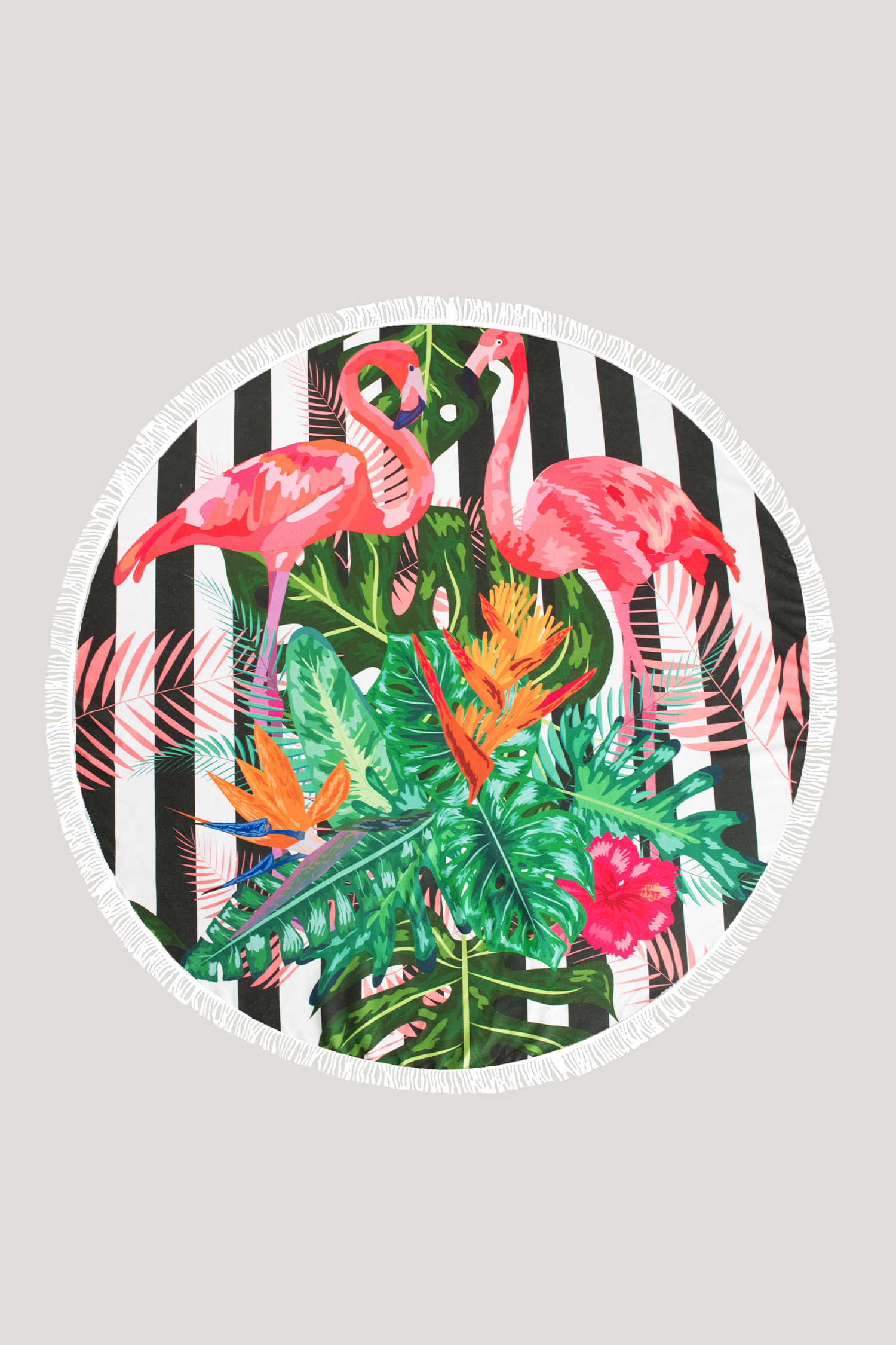 Oversized Flamingo Beach Towel