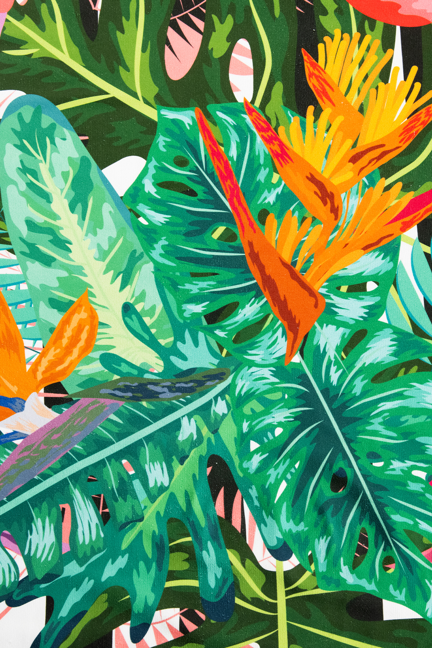 Oversized Flamingo Beach Towel