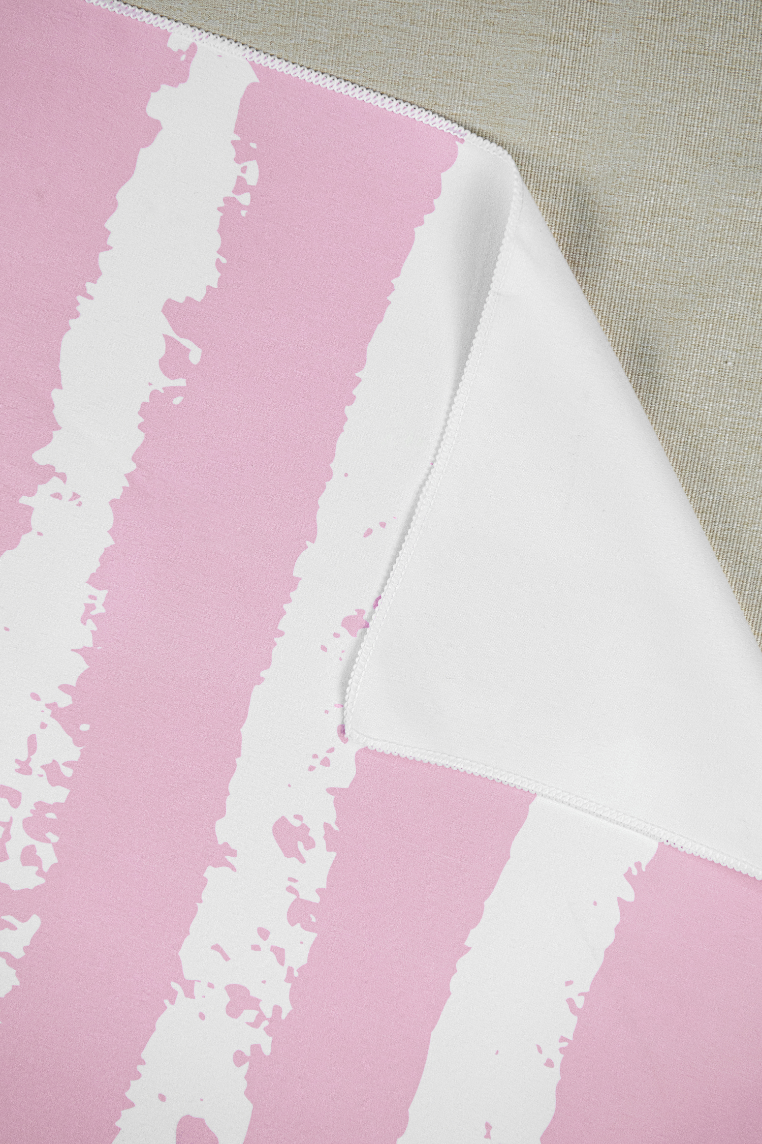 Striped Pineapple Beach Towel