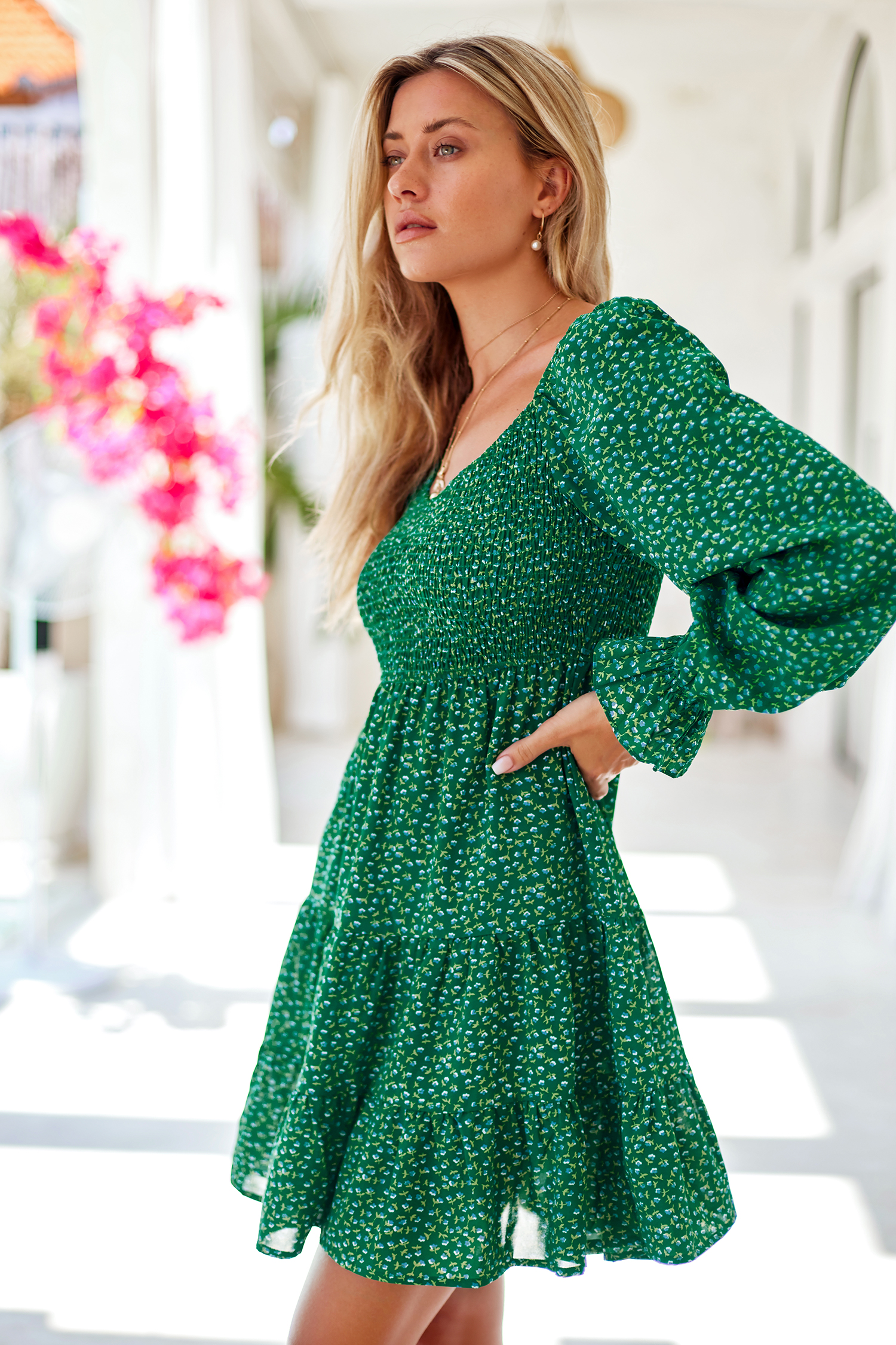 Green Meadow Mini Dress