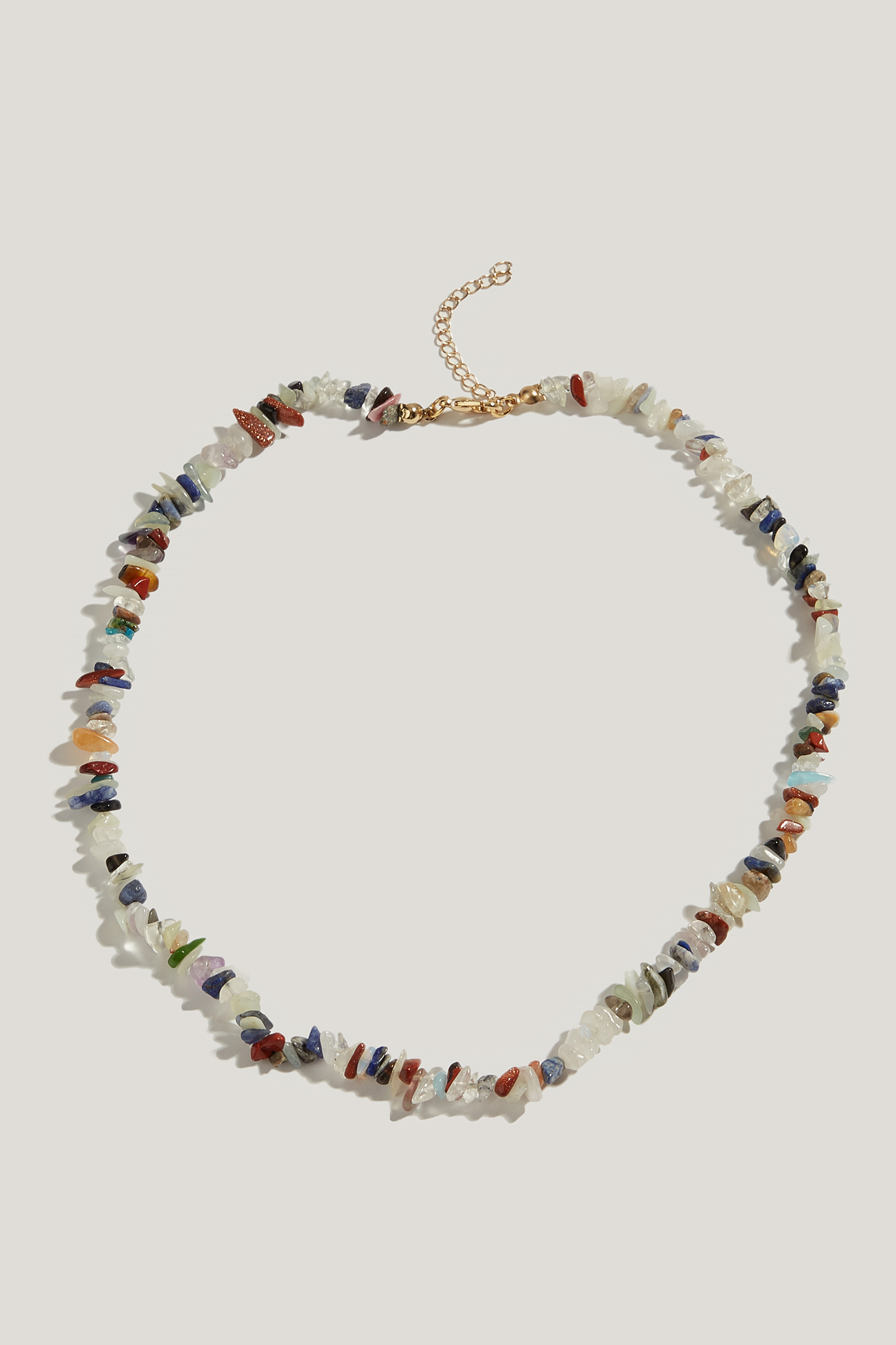 Multi-Color Stone Necklace
