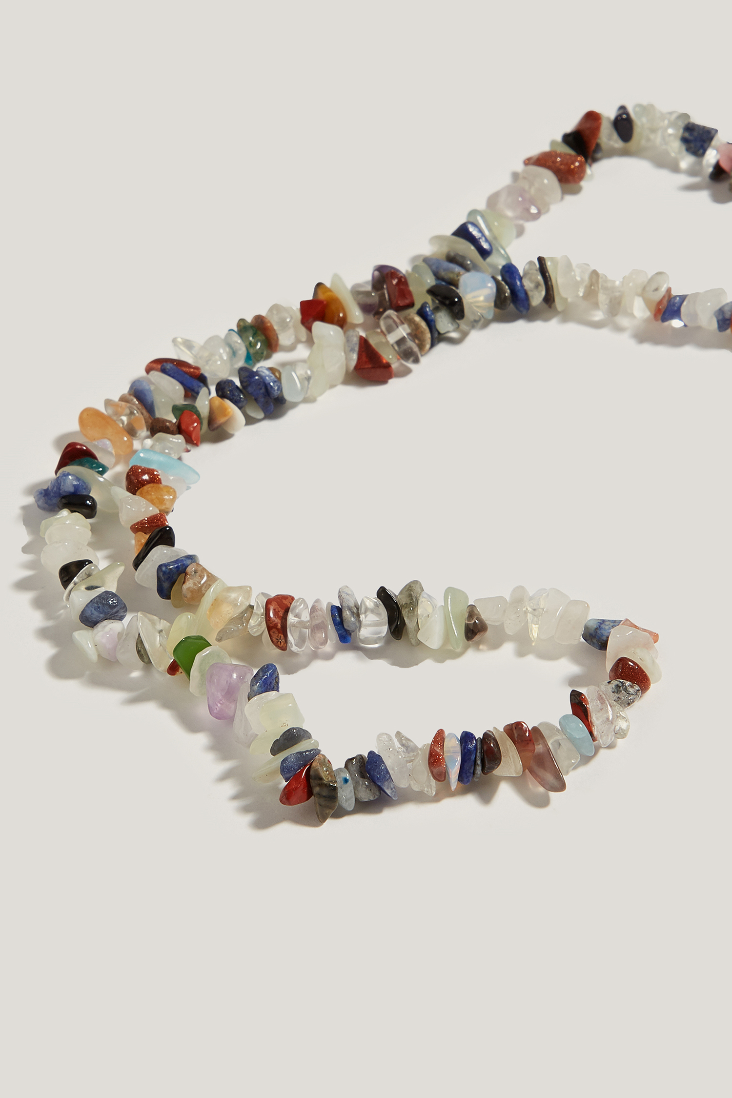 Multi-Color Stone Necklace