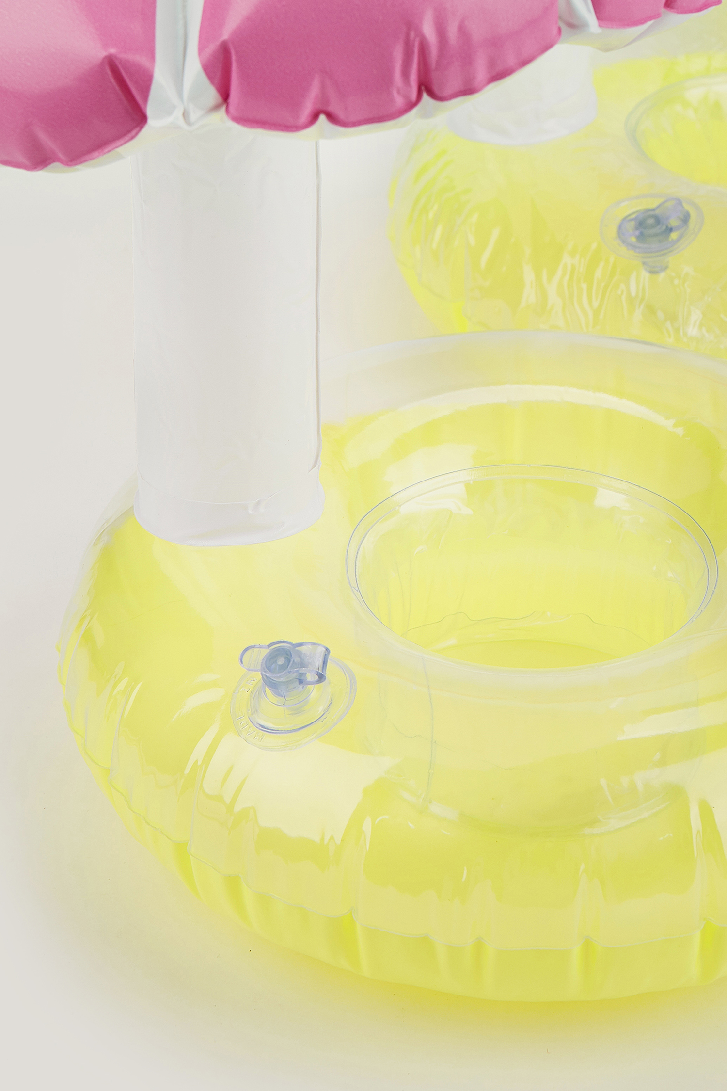 Floral Blow-Up Floating Coaster