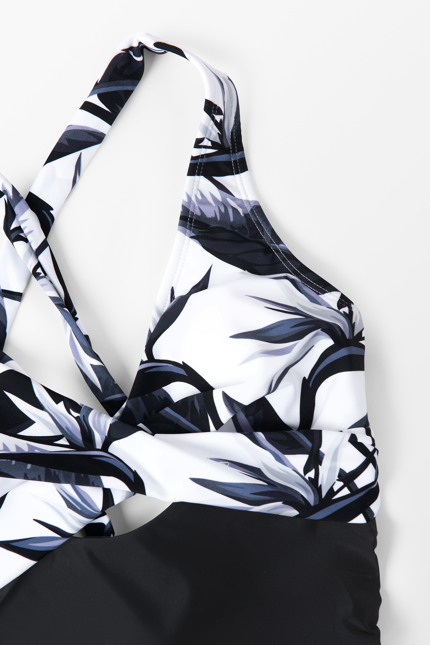 Twist Front Tummy Control One-Piece Swimsuit