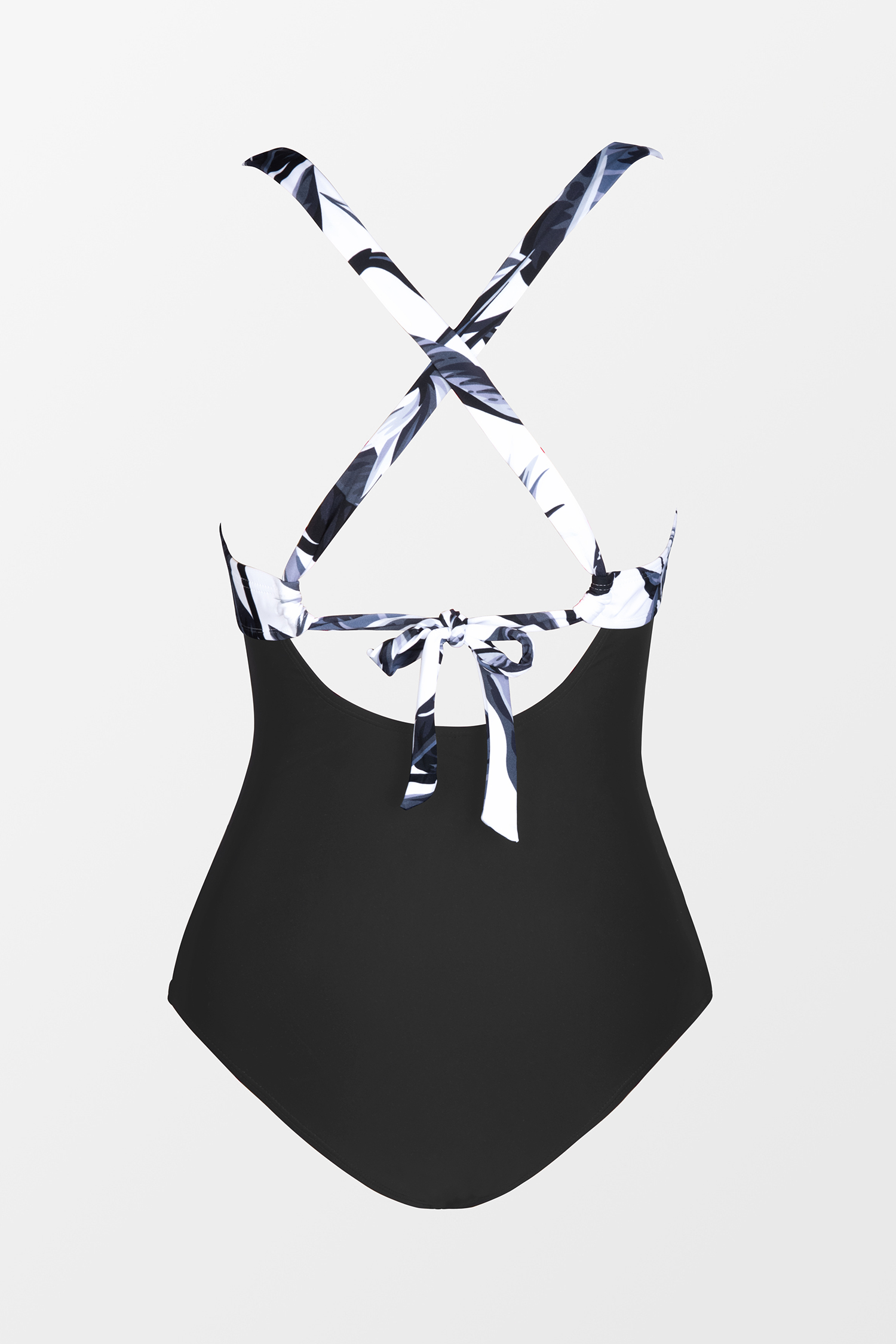 Tropical Cutout Tummy Control One Piece Swimsuit Cupshe AU