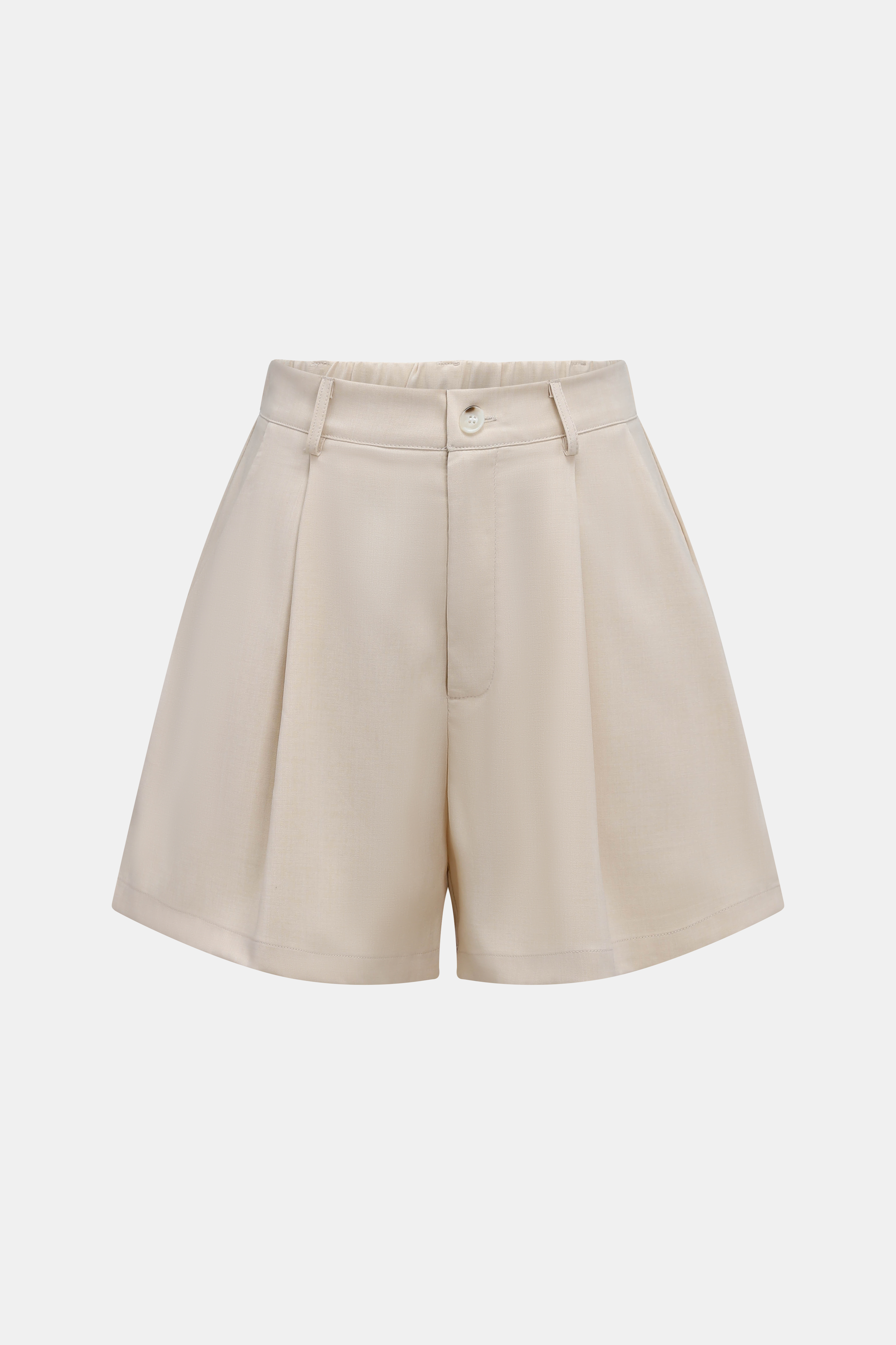 パンツ Eaphi 24aw fluffy short pants beige 2 Eaphi】FLUFFY