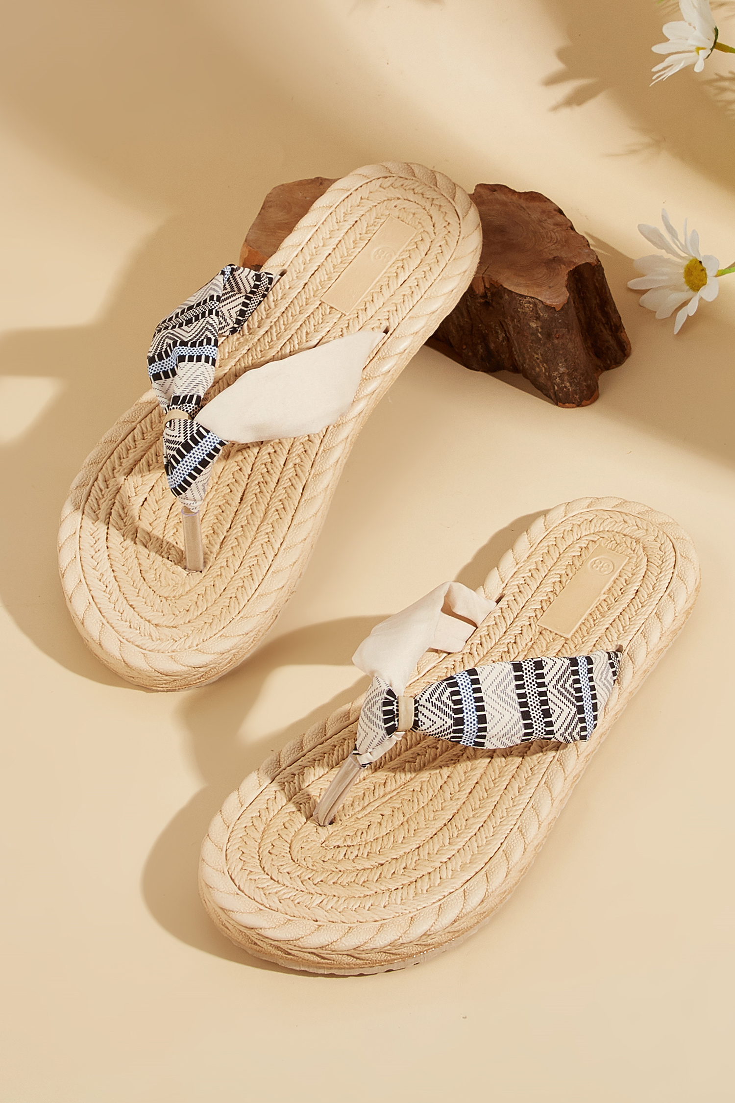 Boho Slip-On Sandals