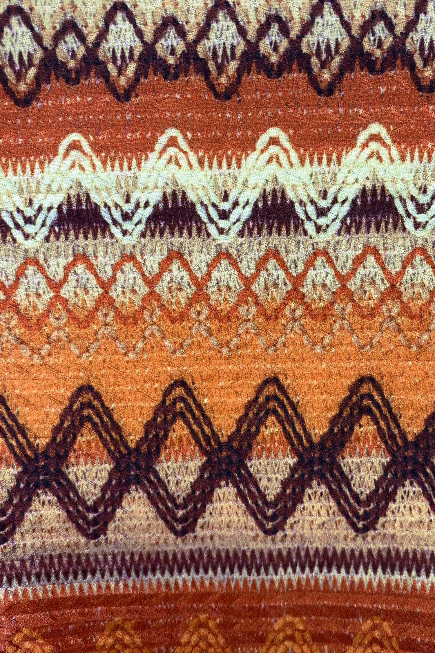 70s Geo Plunging Cheeky One-Piece