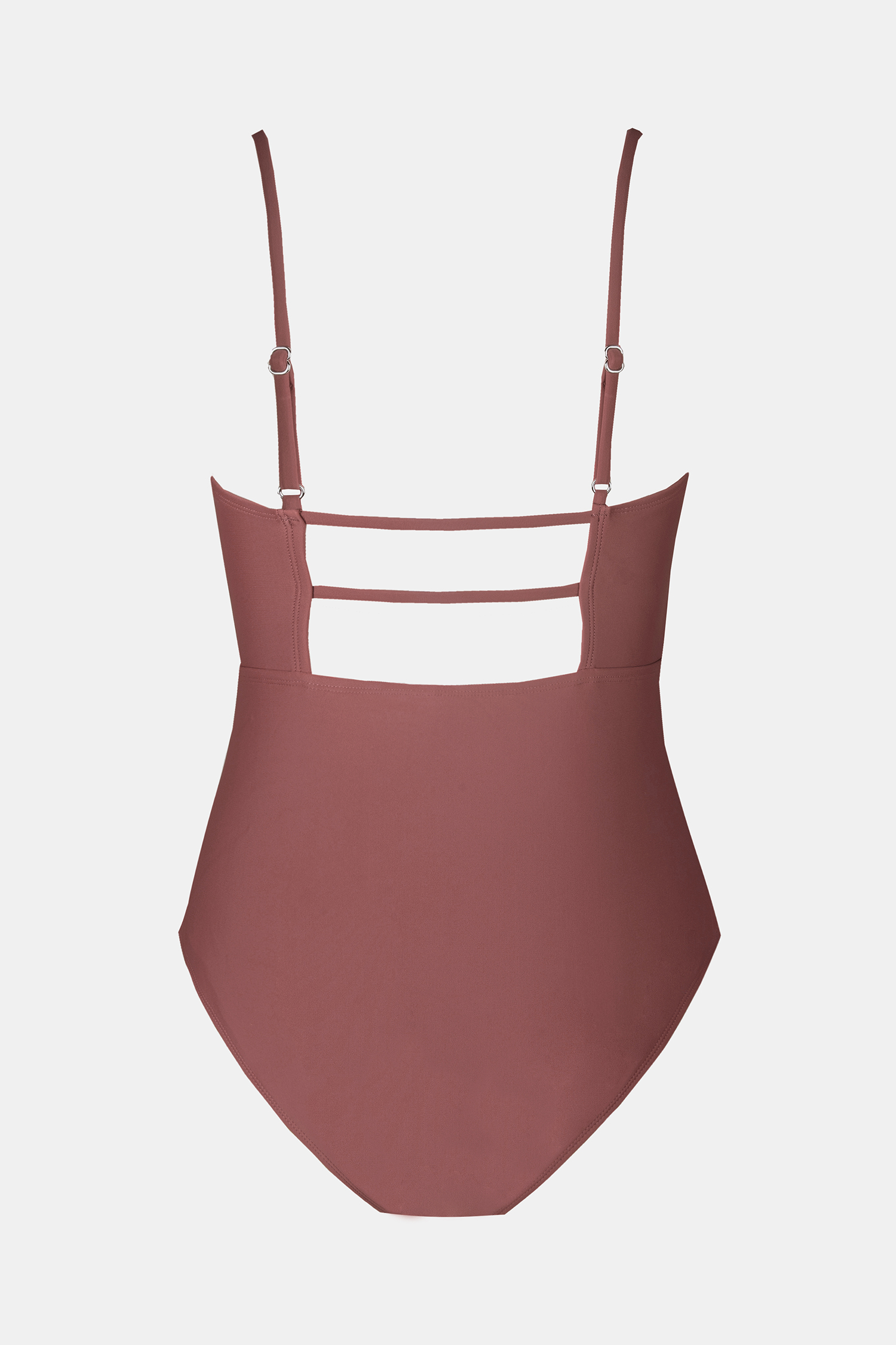 ナチュラル★Cupshe★ストライプ カットアウト ロンパース Sandy Shirred Strappy Cutout One Piece Swimsuit